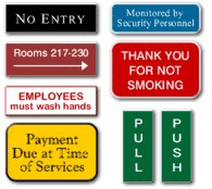 Laser Engraved Plastic Labels